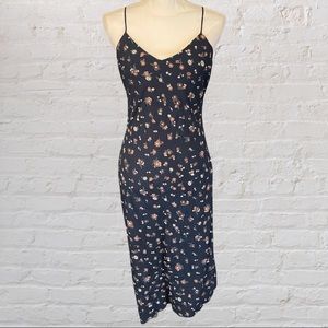 Navy Floral Maxi Adriano Goldschmied Dress